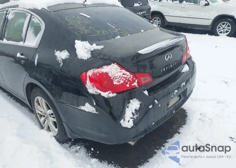 2010 Infiniti G37X z USA, uszkodzony, nr VIN JN1CV6AR9AM251028